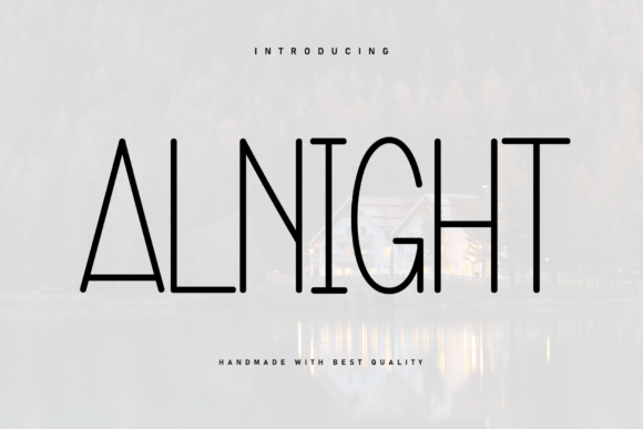 Alnight: A Sweet Handwritten Font for Warm, Human Branding