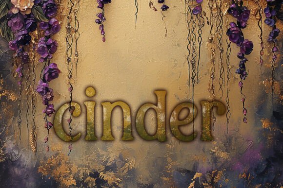 Cinder Font: A Display Typeface for Editorial Elegance