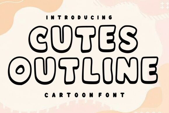 Cutes Outline: A Playful Display Font for Scroll-Stopping Campaigns