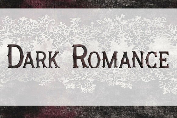 Dark Romance Font: A Display Typeface for Bold Digital Identity