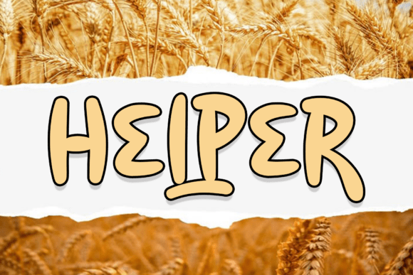 Helper: A Friendly, High-Impact Display Font for Digital Design
