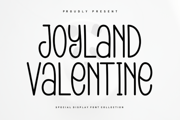 Joyland Valentine: A Handwritten Display Font That Feels Like a Warm Welcome