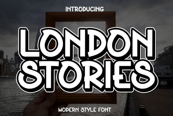 London Stories: A Display Font That Elevates Real Small Business Branding