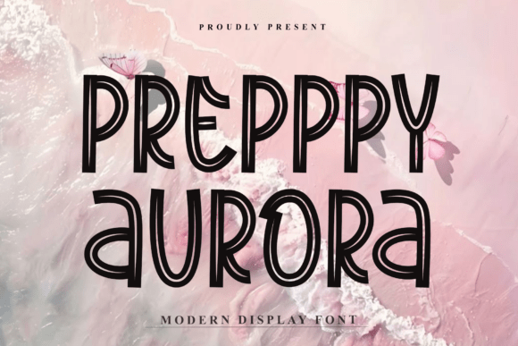 Prepppy Aurora: A Friendly Handwritten Font for Real Business Branding