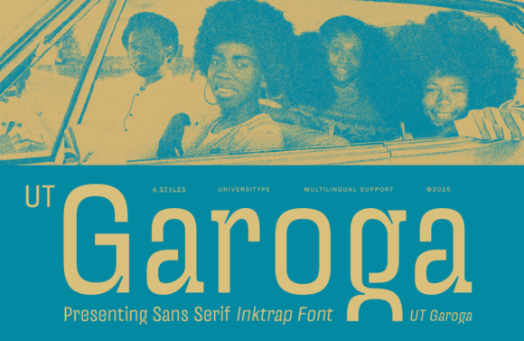 Ut Garoga: A Display Font That Commands Attention