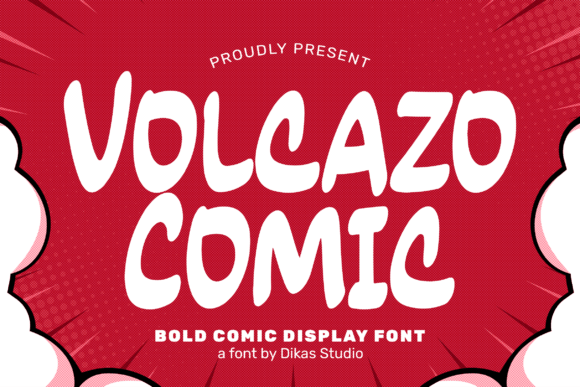 Volcazo: A Playful Display Font for Digital Branding