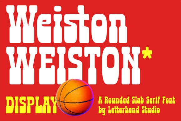 Weiston: A Display Font That Makes Your Brand Feel Confident and Friendly