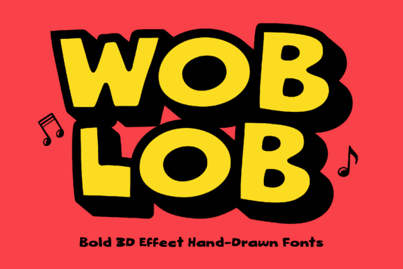 Woblob: A Display Font That Demands Attention—Wisely